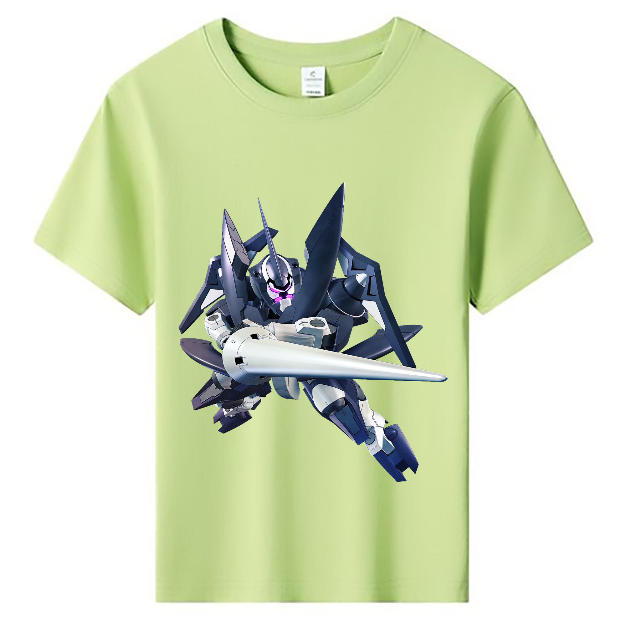 （画像用） 機動戦士ガンダム Mobile Suit Gundam 綿100％キッズTシャツ（フロントプリント）